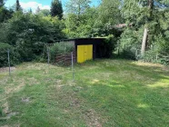 Carport und Geräteschuppen