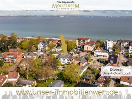 Luftaufnahme - Wohnung kaufen in Timmendorfer Strand / Niendorf - Ostsee-Charme pur in Niendorf - Urlaubsfeeling in Strandnähe
