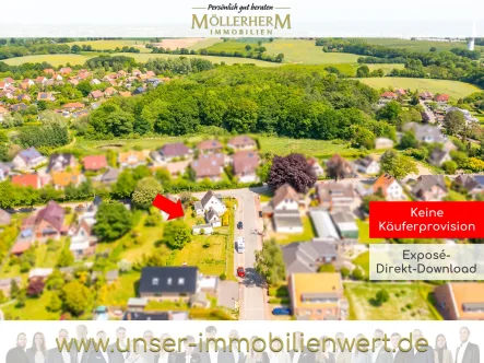 Aufmacher - Grundstück kaufen in Neustadt in Holstein / Pelzerhaken - Bauprojekt in Pelzerhaken- Großes Grundstück mit Altbestand1174 m2 Grundstück – B-Plan Nr. 29/ WA I O – GRZ 0,22, GFZ 0,33