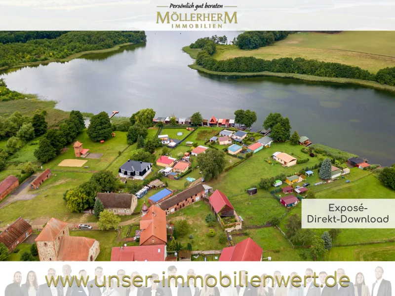 Möllerherm Immobilien - Haus kaufen in Wittstock/Dosse - In wenigen Minuten am Danser See- Einfamilienhaus mit grozügigem Grundstück