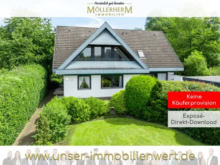 Außenansicht - Haus kaufen in Reinfeld - Ehemalige Unternehmervilla in Reinfeld - Eleganz und Raum für individuelle Gestaltung