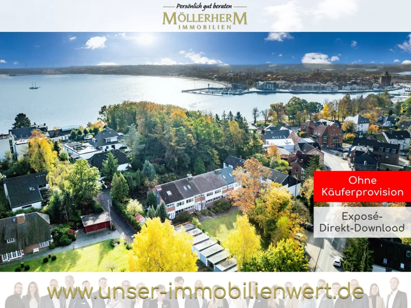 Aufmacherbild - Haus kaufen in Eckernförde - Vom Garten direkt ans Meer – Familienglück in bester Lage!