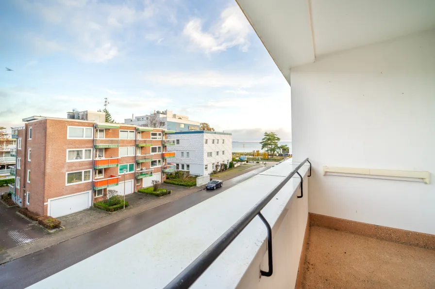 Balkon mit Meerblick