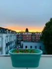 Ausblick vom hinteren Balkon 