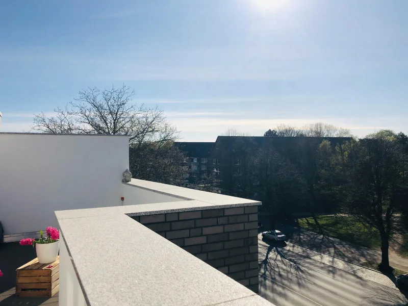 Ausblick Dachterrasse 