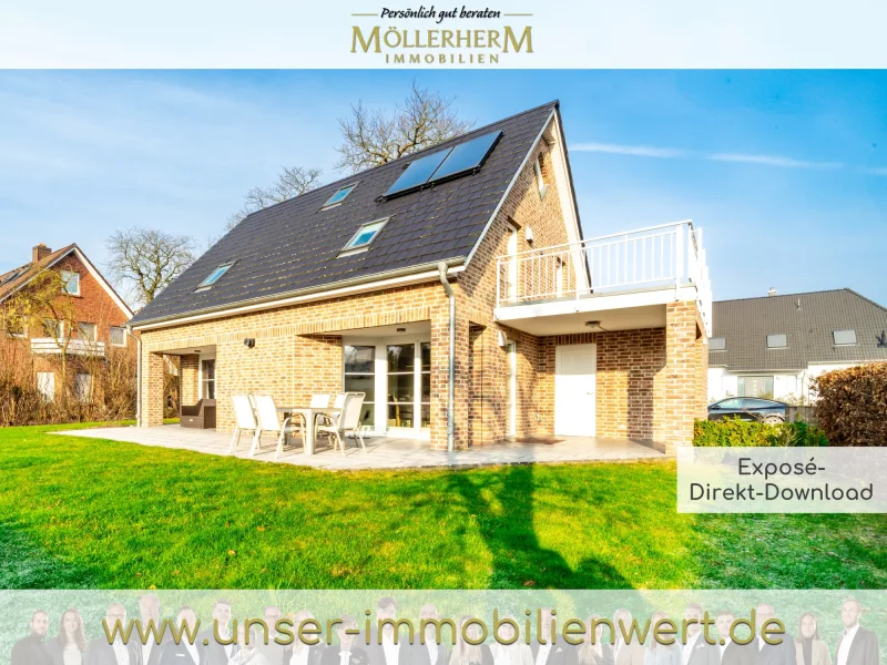 Gartenansicht - Haus kaufen in Kalkhorst / Groß Schwansee - Sonne, Strand & Meer - Exklusives Wohnen in traumhafter Umgebung