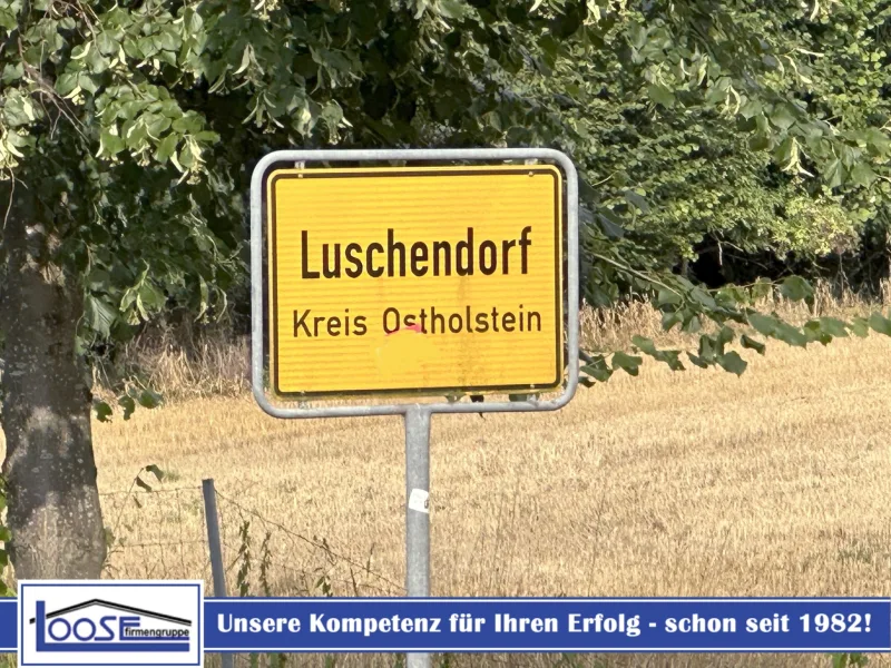 14306 LooseImmo Titel Logo - Grundstück kaufen in Pansdorf, Holstein / Luschendorf - Großes Naturgrundstück in Luschendorf/ Gemeinde Ratekau