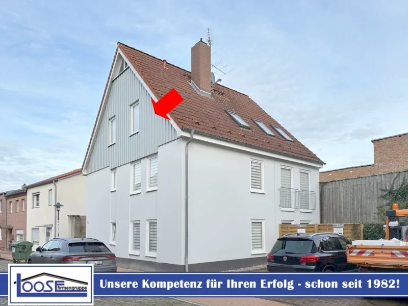 1-921 LooseImmo Titelbild Logo - Wohnung mieten in Grevesmühlen - Charmante 3-Zimmerwohnung im Dachgeschoss in Grevesmühlen.