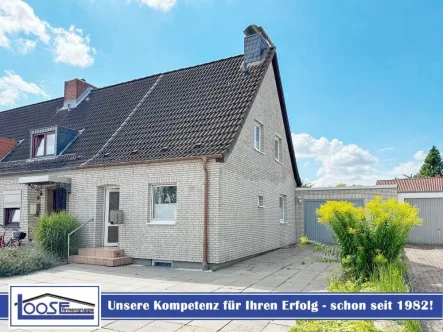 14316 LooseImmo Titelbild - Haus kaufen in Lübeck / Travemünde - Niedliches Reihenendhaus in einer ruhigen Lage von Travemünde.