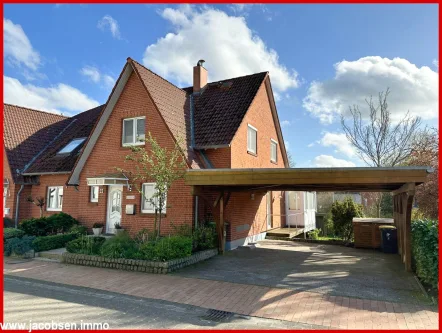Nord-West-Ansicht - Haus kaufen in Schleswig - Lebensqualität in ruhiger Zentrumslage,mit Blick auf den Polierteich