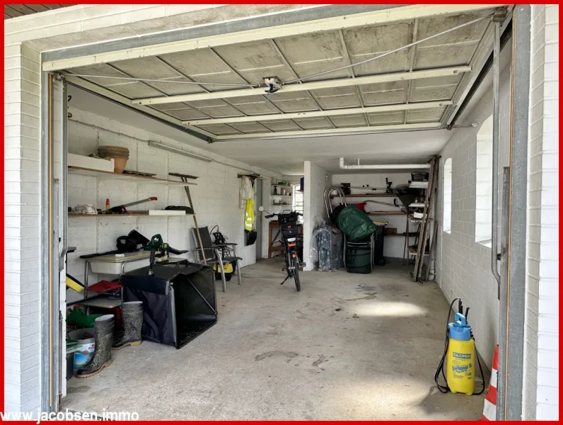 Garage am Haus