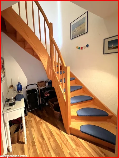 Treppe zum Studio