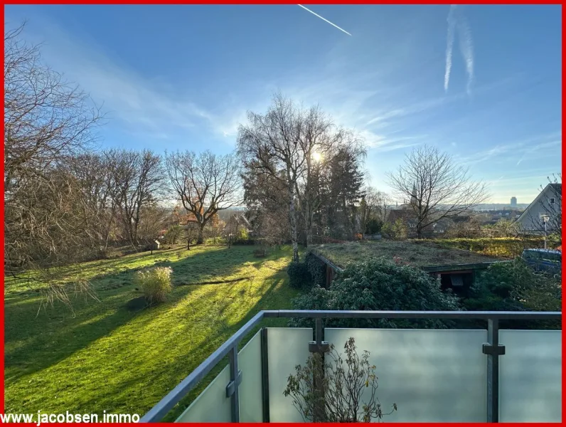 Balkon mit Blick Richtung Süden