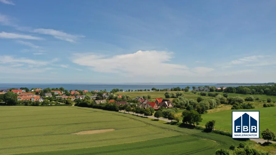 Blick Richtung Ostsee