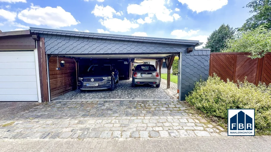 Ein wertiger Doppelcarport