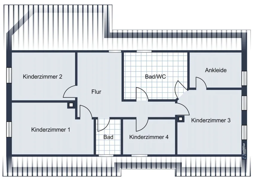 Grundriss Dachgeschoss