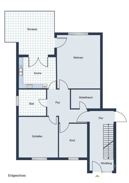 Grundriss Wohnung Erdgeschoss