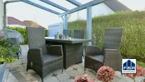 Überdachte Terrasse