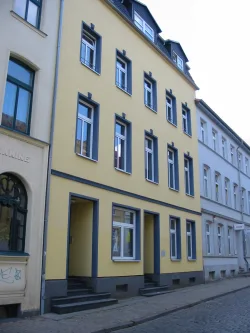 Ansicht - Wohnung mieten in Schwerin - gemütliche 4- Zimmerwohnung mit Balkon und Einbauküche Nähe Platz der Freiheit in 19053 Schwerin - Paulsstadt