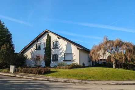 Straßenansicht - Haus kaufen in Bodelshausen - Gr. Haus mit  3 WE für vielfältige Nutzung in72411 Bodelshausen