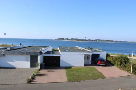 Blick vom Balkon - Wohnung kaufen in Fehmarn - Ferienwohnung mit Meerblick in 23769 Burgtiefe