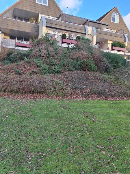 Objekt, Gartenansicht - Wohnung kaufen in Travemünde - ruhig gelegene Wohnung in 23570 Travemünde