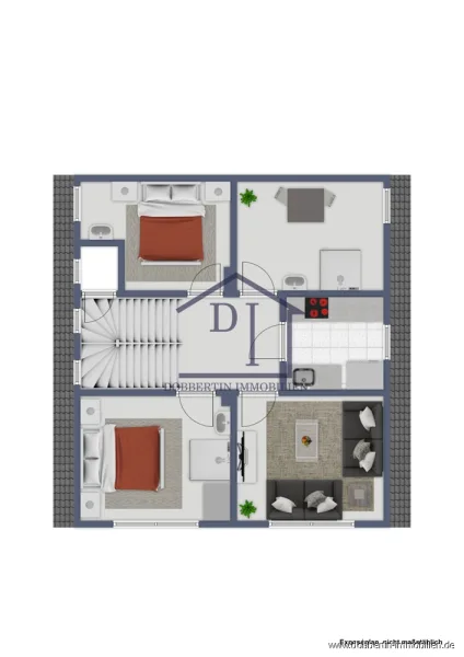 Grundriss Wohnung 2