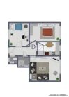 Grundriss Wohnung 3