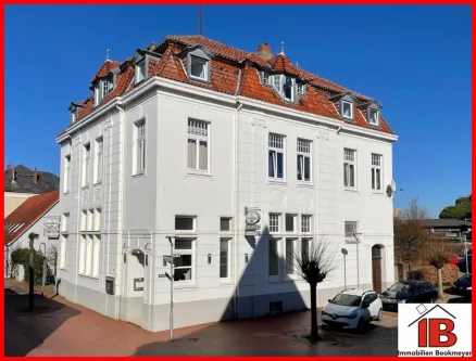 Frontansicht - Zinshaus/Renditeobjekt kaufen in Brake - Tolle Kapitalanlage im Herzen der Stadt mit Blick zur Weser