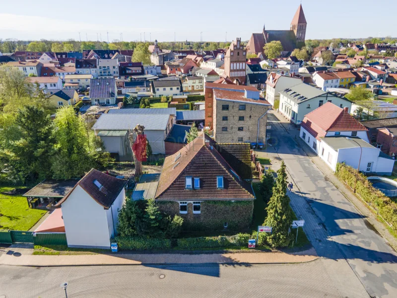 Luftaufnahme Richtung Altstadt