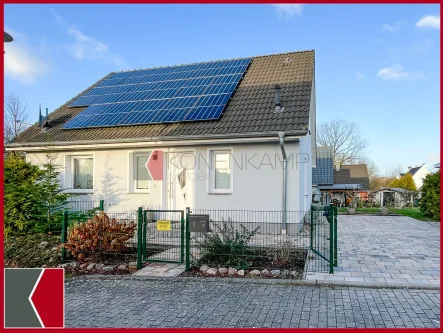 Ostansicht - Haus kaufen in Stralsund - Ihr neues Zuhause – idyllisch, familienfreundlich, perfekt!