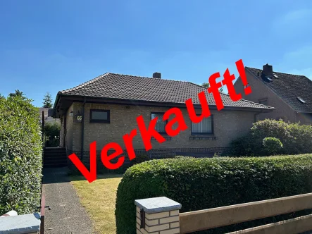 Verkauft - Haus kaufen in Stuhr / Brinkum - Ebenerdig Wohnen! Freistehendes Einfamilienhaus mit Vollkellerin beliebter Lage von Brinkum.