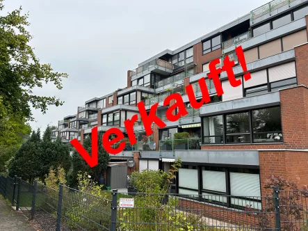 Verkauft - Wohnung kaufen in Ritterhude - Schöne Aussicht in Ritterhude! Tolle Eigentumswohnung im Terrassenhaus.