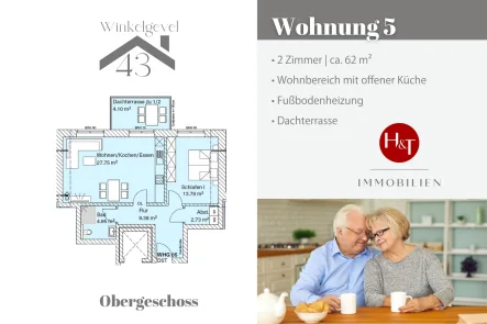 Neubau Wohnung kaufen in Stuhr Brinkum – Hechler & Twachtmann Immobilien GmbH - Wohnung kaufen in Stuhr - Winkelgevel 43 – attraktiver Neubau in Brinkum