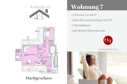 Neubau Wohnung kaufen in Stuhr Brinkum – Hechler & Twachtmann Immobilien GmbH - Wohnung kaufen in Stuhr - Winkelgevel 43 – attraktiver Neubau in Brinkum