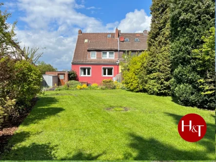 Haus zu verkaufen – Bremen Woltmershausen – Hechler & Twachtmann Immobilien GmbH - Haus kaufen in Bremen - Rablinghauser Idyll – die Nutzung bestimmen Sie!