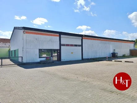 Lagerhalle mieten in Alt-Stuhr – Hechler und Twachtmann Immobilien GmbH - Halle/Lager/Produktion mieten in Stuhr - Große Lagerhalle in Top-Lage von Alt-Stuhr!