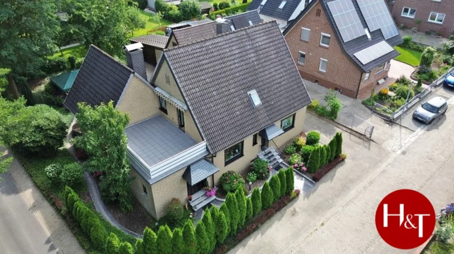 Ein-bis Zweifamilienhaus Verkauf Harpstedt - Hechler und Twachtmann Immobilien GmbH - Haus kaufen in Harpstedt - Platz für die Familie: Ein-bis Zweifamilienhaus in idyllischer und ruhiger Lage!