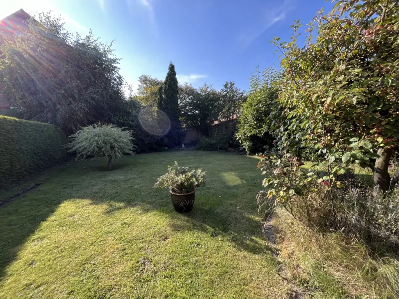 Gartenblick von der Terrasse