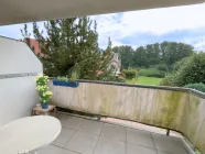 Balkon mit Blick ins Grüne