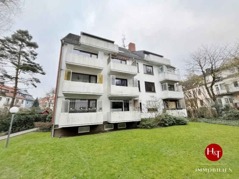 Miete Wohnung Bremen Neustadt – H & T Immobilien - Wohnung mieten in Bremen - Neustadt, ruhige Lage – Zwei-Zimmer-Apartment mit Balkon!