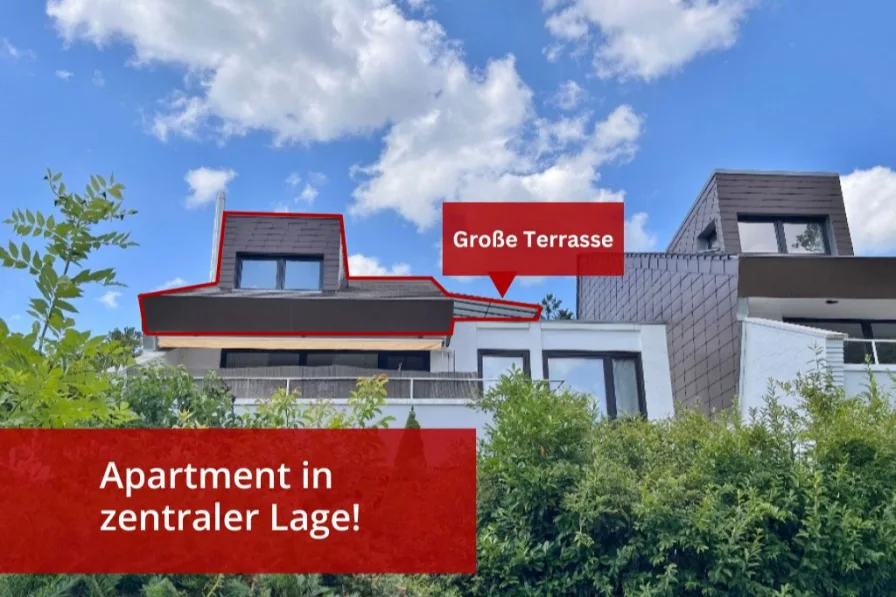 Wohnung verkaufen in Bremen – Hechler & Twachtmann Immobilien - Wohnung kaufen in Bremen - Bezugsfertig! Tolles Single-Apartment mit großer Süd-Dachterrasse!