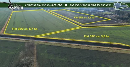 Flurstücke 30_2 und 25_5 und 31_1  - Grundstück kaufen in Hornburg - Ackerlandverkauf ca. 38 ha - beste Ackerflächen bei Hornburg/Niedersachsen