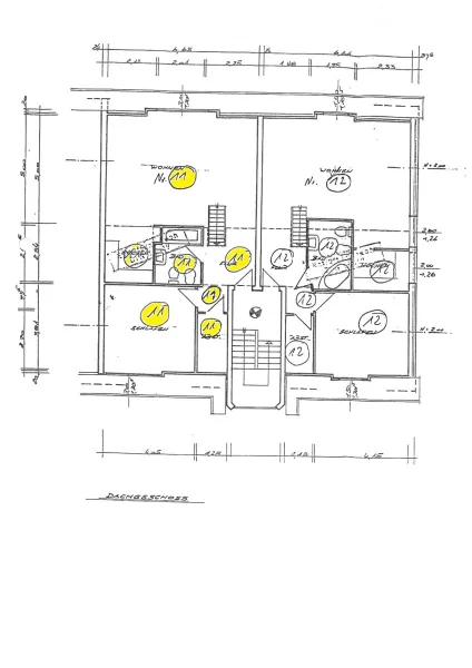 Skizze Wohnung Nr. 11