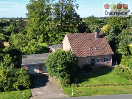 Am Naherholungsgebiet - Haus kaufen in Bruchhausen-Vilsen - In direkter Nähe zum Naherholungsgebiet "Heiligenberg": Charmantes Wohnhaus mit sonnigem Garten