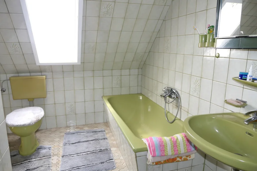 Badezimmer Dachgeschoss 