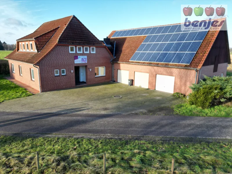 Vielseitiges Wohnhaus mit Lagerflächen - Haus kaufen in Bruchhausen-Vilsen - Vielseitiges Wohnhaus mit Lagerflächen in idyllischer Dorfrandlage - Ideal für Heimwerker