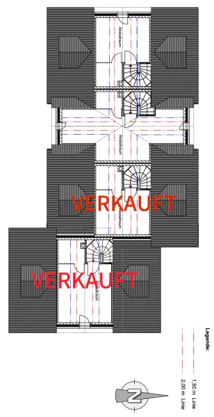 Grundriss Spitzboden