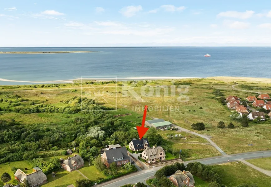 Luftbild - traumhafte Lage in Strandnähe 