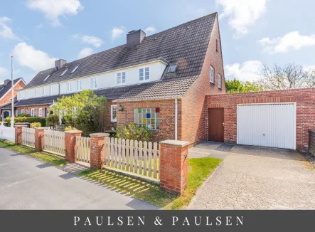  - Haus kaufen in List - Großzügiges Endhausteil mit Süd-Terrasse und Garage in List